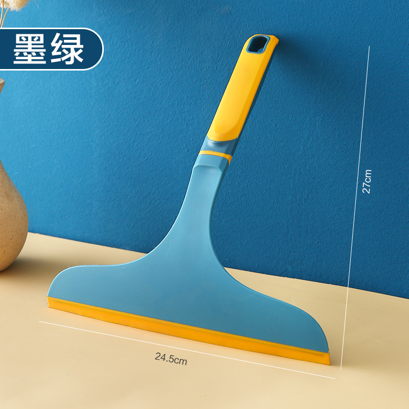 刮擦玻璃神器擦窗器家用窗户保洁专用刮水器玻璃清洁工具刮刀刮子 加厚耐磨刮水器墨绿色1把