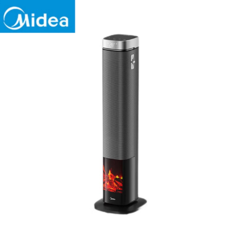 美的(Midea)家用暖风机 石墨烯取暖器立式速热节能省电暖气HFS22LM