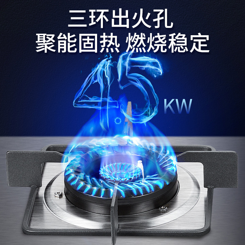 帅康(sacon)燃气灶嵌入式双眼灶灶台炉灶台嵌两用不锈钢家用熄火保护单灶炉盘炉具煤气炉双灶台式单灶具煤气灶天然气51G