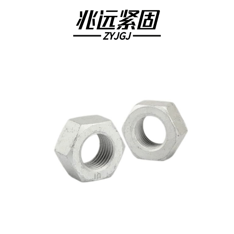 兆远紧固 达克罗六角螺母(个)(M10)图片