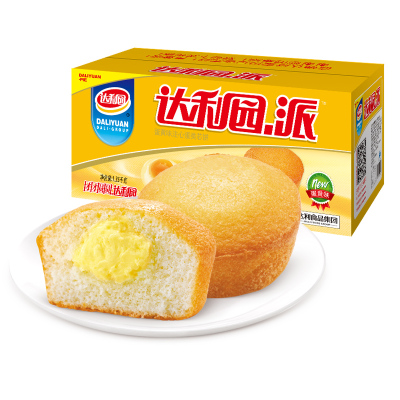 达利园 注心派蛋黄味 1350g 休闲糕点