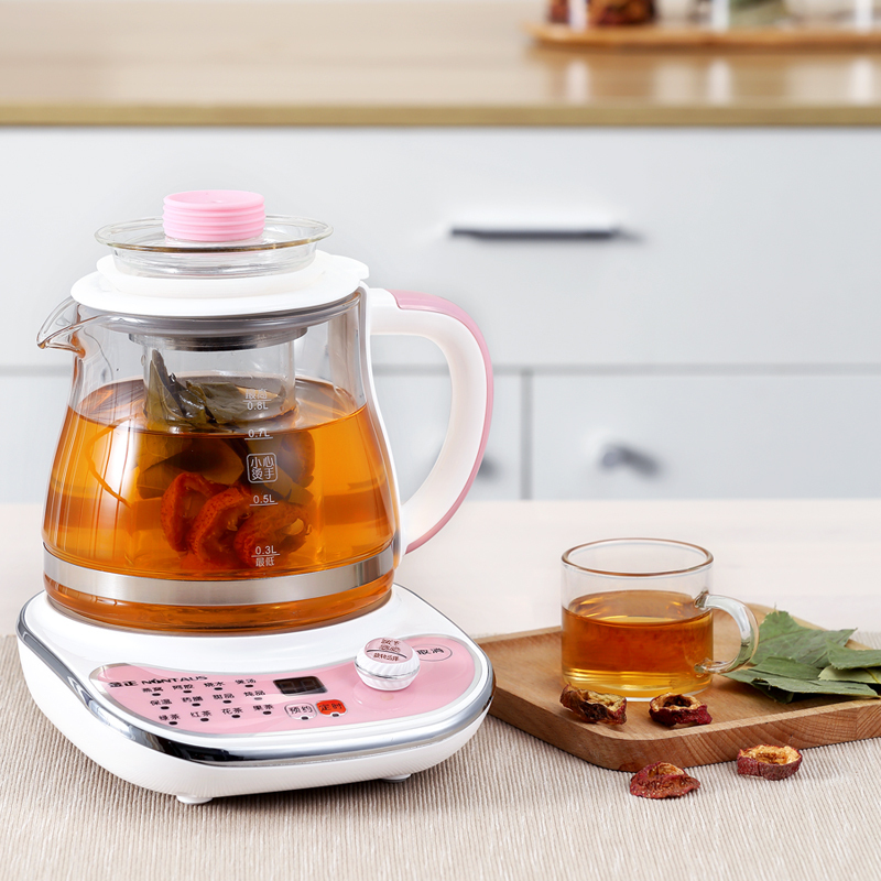 金正(NINTAUS) JZW-08Y01多功能煮茶壶养生壶电热水壶 自动保温0.8L