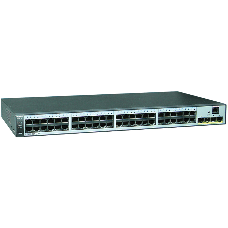 华为(HUAWEI)S5720S-52X-LI-AC 48口全千兆三层网管企业级以太网络核心交换机 优享服务
