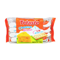 Totaste土斯香浓起士牛乳饼干130g 办公休闲早餐代餐牛奶饼干零食品