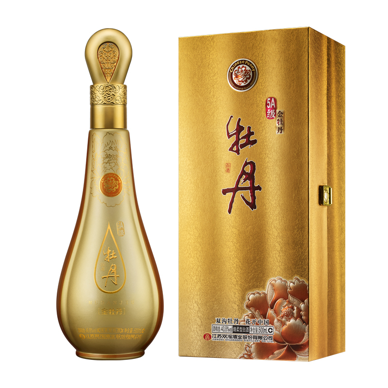 双沟 白酒 5A级金牡丹 40.8度 500毫升 企业团购
