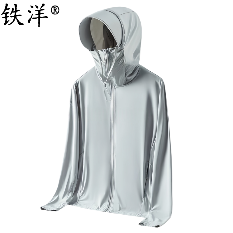 铁洋 男款UPF100防晒衣 (M-8XL) 件高清大图