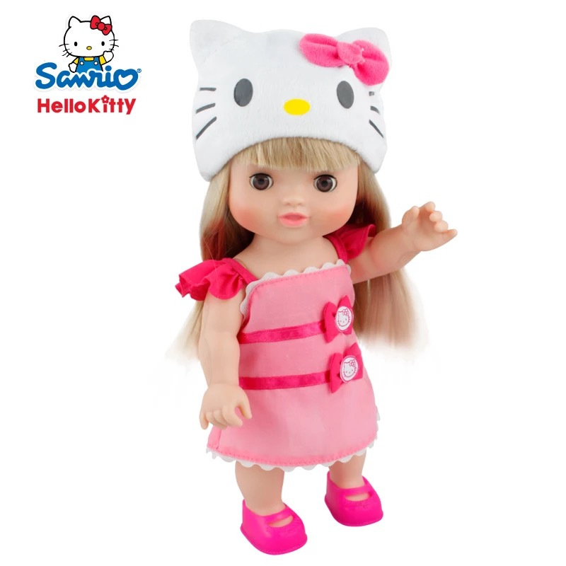 正版Hello Kitty 凯蒂猫 星月小璐宝提篮豪华套装 毛绒过家家玩具单个娃娃装