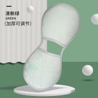 婴儿手臂凉席抱娃手臂枕喂奶胳膊垫哺乳夏天冰丝套袖凉套袖神器 清新绿手臂席[加厚可调节]