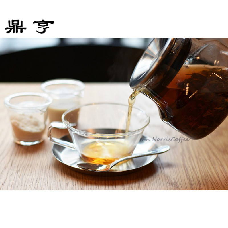 鼎亨现货|日本 CAST咖啡杯碟玻璃杯 茶杯碟配套不锈钢杯碟瓷杯碟