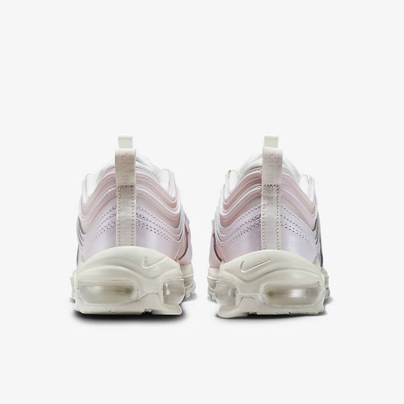 nikeairmax97减震防滑耐磨低帮运动休闲鞋女款粉白dx0137600