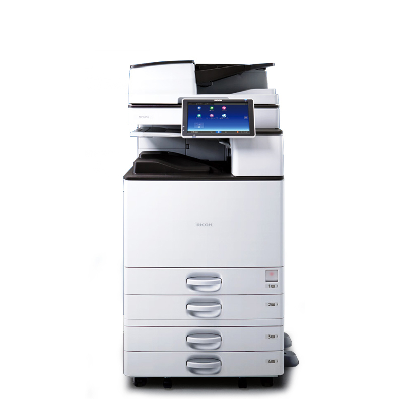 理光(Ricoh)MP6055SP A3黑白复印机 双纸盒 网络 双面 送稿器配置