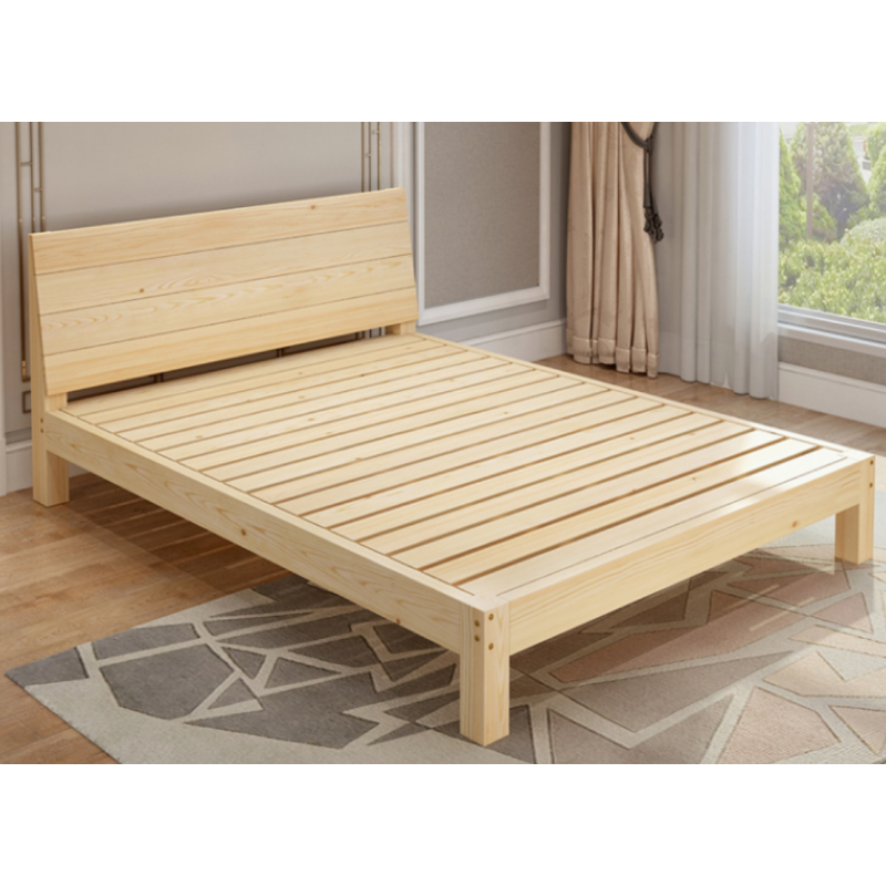 永冠诚yt-c-02 1.35米实木床