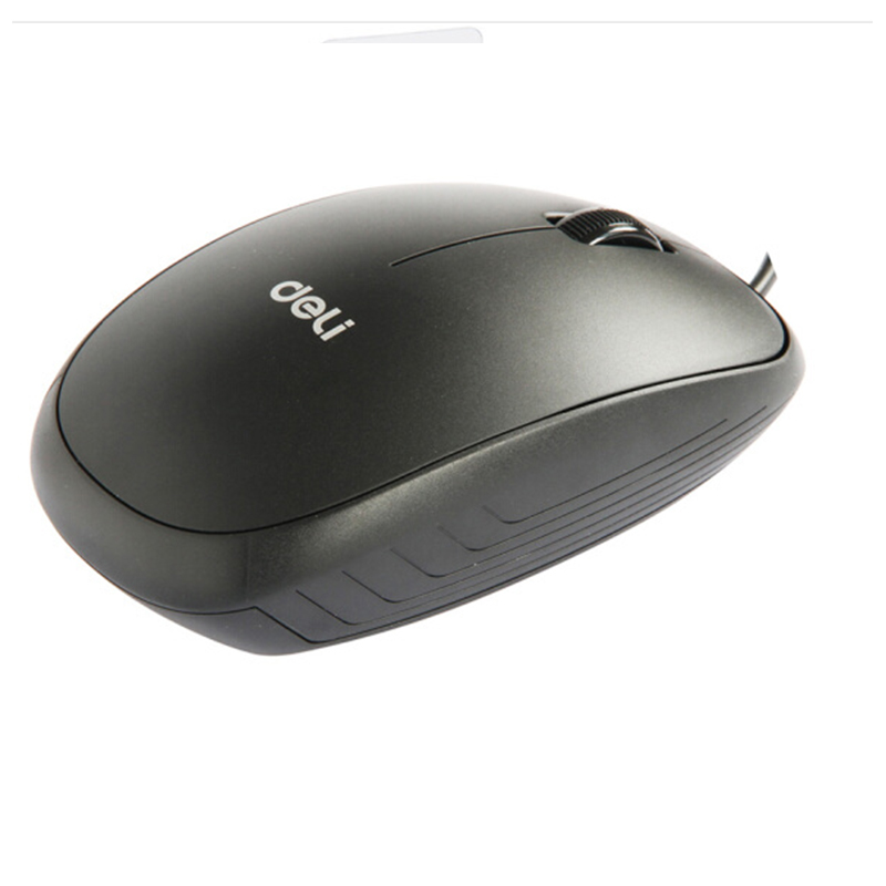 得力(deli) 3716 鼠标笔记本鼠标 办公用品 高精准定位-有线USB鼠标高清大图