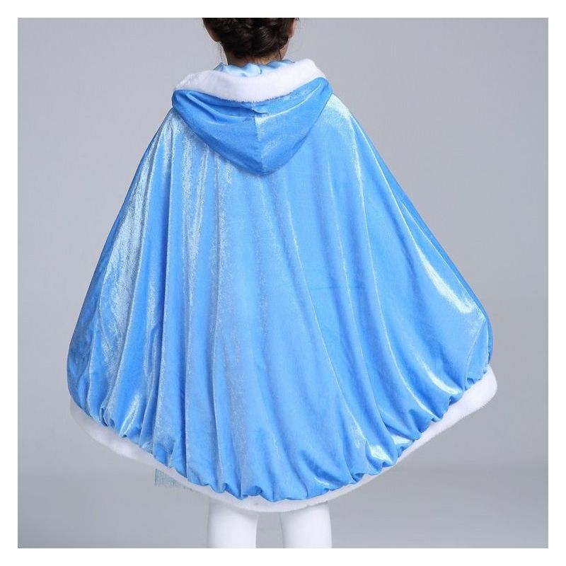 儿童服装冰雪奇缘艾莎公主披风斗篷披肩女童演出服爱莎披肩