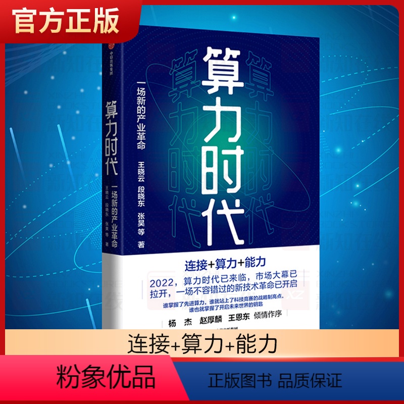 [正版]算力时代一场新的产业革命 王晓云等著 算力的未来和发展 智能化时代 中国移动联合ARM 华为浪潮中兴通讯经济理