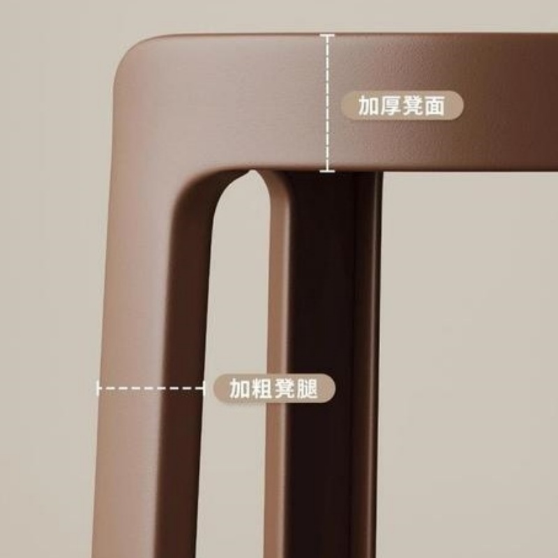 荺炬凳子塑料4把装组高清大图