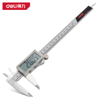 得力(deli) 金属表头 全屏专业绝对原点数显卡尺 200mm DL312200