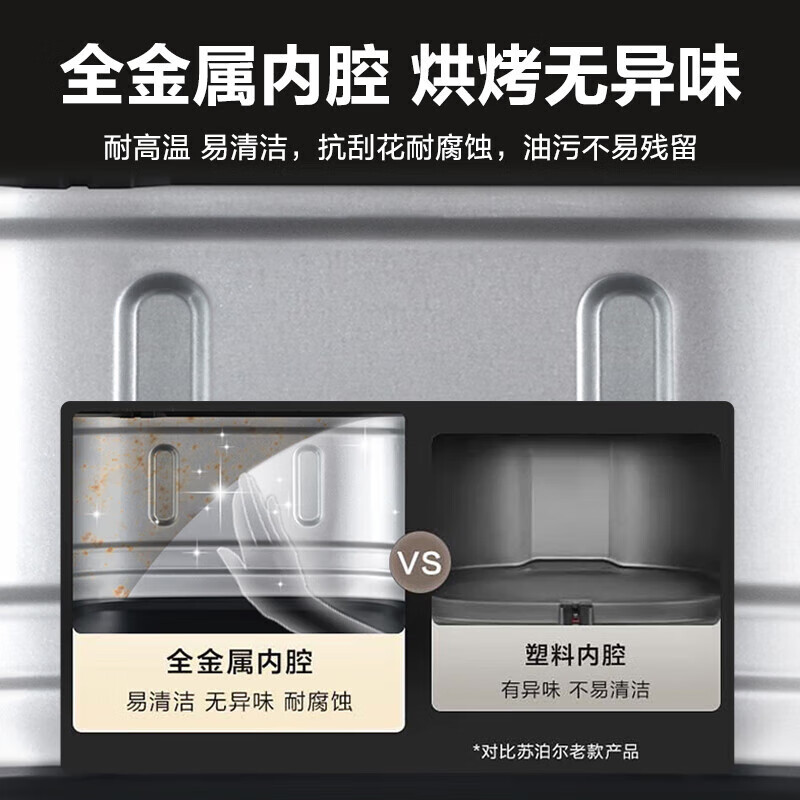 苏泊尔(SUPOR) 大容量系列空气炸锅 KJ55D78 5.5L高清大图