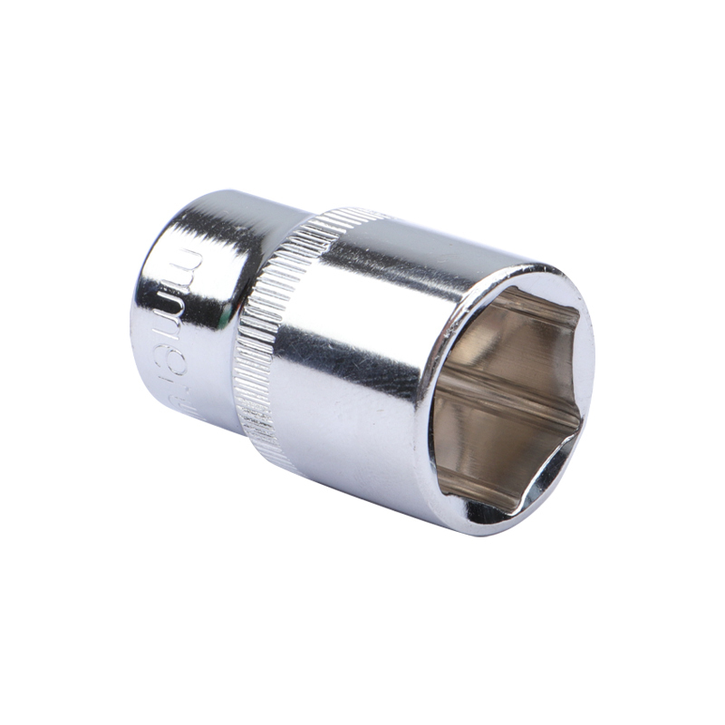 长鹿 1/2”碳钢镜面六角套筒 15mm