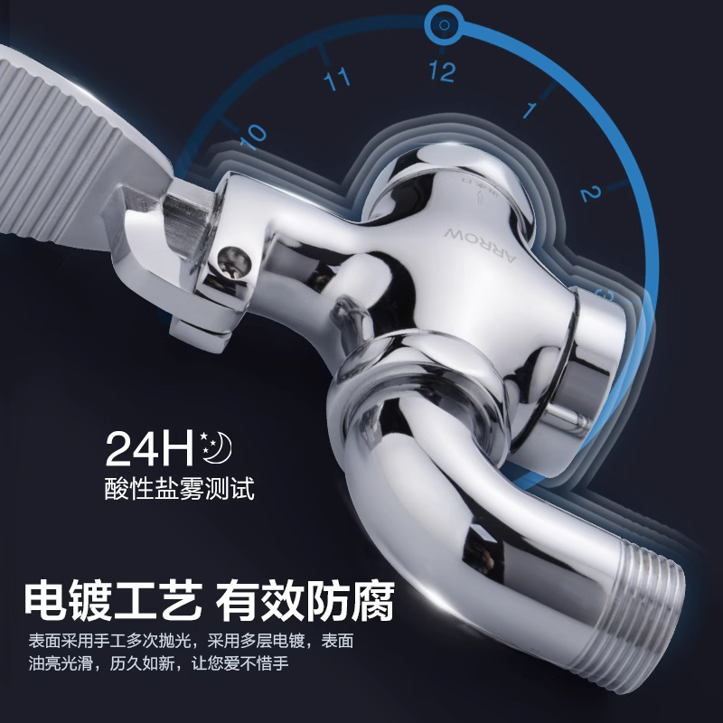 箭牌脚踏式冲水阀5781蹲便器脚踏阀脚踩式大便冲洗阀门厕所开关