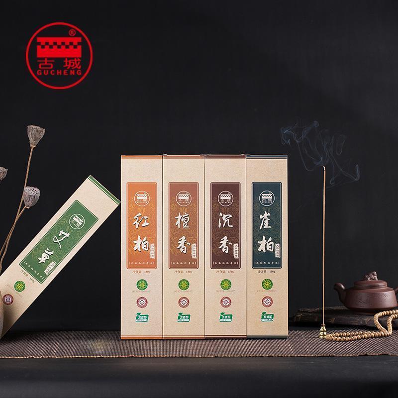 家柏饰(CORATED)檀香沉香红柏崖柏艾竹棒竹签香贡香室内熏香香薰 沉香高清大图