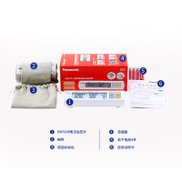 松下(Panasonic)电子血压计EW3108家用上臂式全自动电子血压计便携式测量仪 老人 字体大
