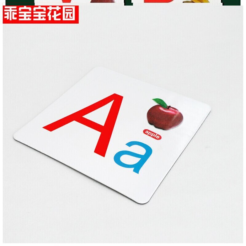 ABCD磁性英文字母卡片小学生儿童幼儿英语学习冰箱贴幼儿园教具高清大图