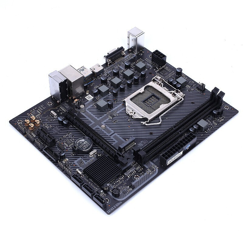 七彩虹H410M-T PRO V20主板+GT730K LP 2GD3显卡+英特尔i3 10100F盒装CPU处理器套装