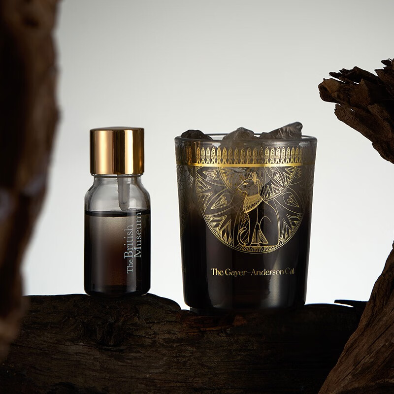 大英博物馆盖亚·安德森猫系列无火香薰晶石散香器 散香50ml 精油10ml 晶石130g高清大图