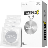杰士邦jissbon ZERO零感超薄4只装安全套超薄避孕套 日本进口