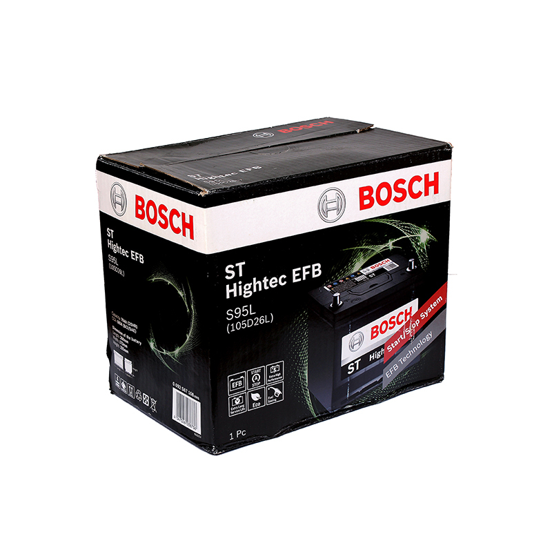 博世(BOSCH)EFB S95启停电瓶适配丰田汉兰达威驰致炫RAV4/奥德赛/雷克萨斯NX200t 70Ah汽车蓄电池