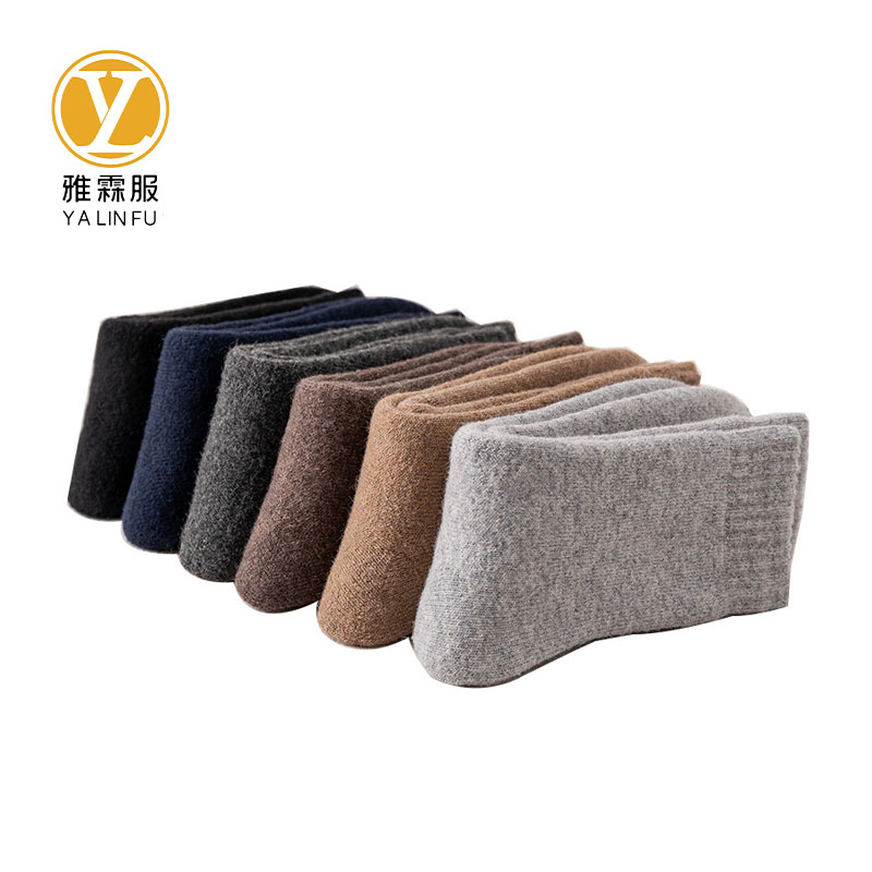 雅霖服 羊毛袜YLFTX106017 双高清大图