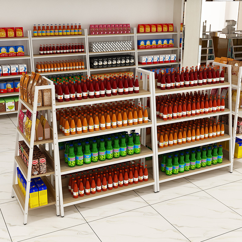 精品货架产品展示架ciaa样品柜陈列架双面置物架多功能鞋店超市中岛柜