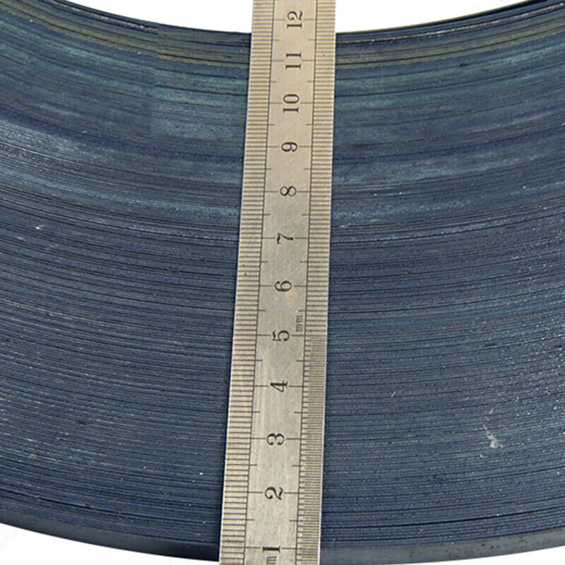 海斯迪克 烤蓝铁皮带 宽32mm*厚0.7mm 50KG H-20