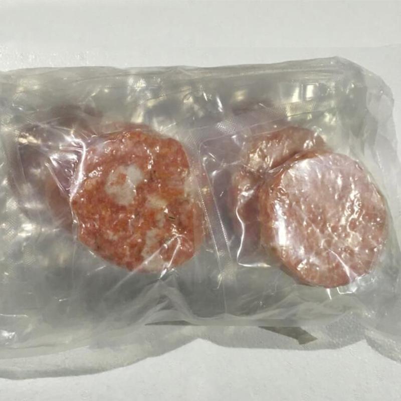 科尔沁 速冻牛肉 意大利汉堡牛肉饼 国产 内蒙古牛肉 袋装 10片装 1kg