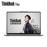 联想ThinkBook 锐龙版 2021款 14s 01CD 八核锐龙R7-4800U 16GB内存512GB固态硬盘FHD高色域屏14英寸时尚商务办公轻薄便携商务笔记本电脑