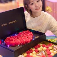 巧克力礼盒装送女友情人节小礼物生日糖果礼品女生小零食 【1】紫此一生