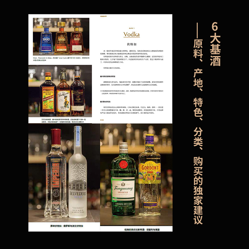 [醉染正版]生活-鸡尾酒世界鸡尾酒制作大全鸡尾酒调酒饮品品鉴制作图谱知识百科9787518424122高清大图