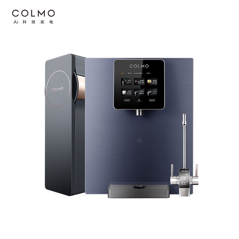 COLMO EVO系列净水套装 冷热即饮 800G大通量净水机 10年长效RO反渗透滤芯 智能净水器I2000+DA01