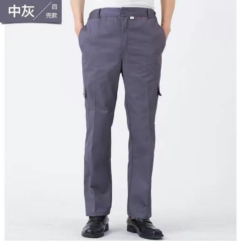 春秋工作服裤子男女多口袋电焊汽修夏季劳保服裤子耐磨洗工装裤子莎丞图片
