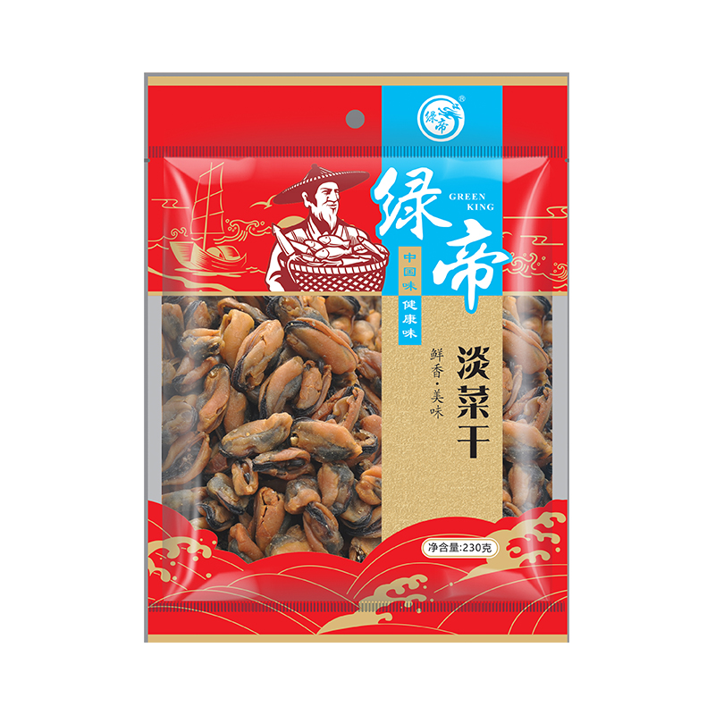 绿帝 海产干货 海虹干 壳菜 淡菜干230g