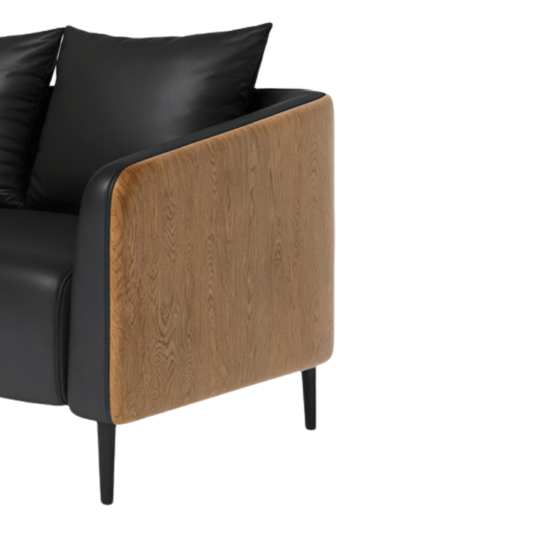 豫龙都商务沙发单人张高清大图