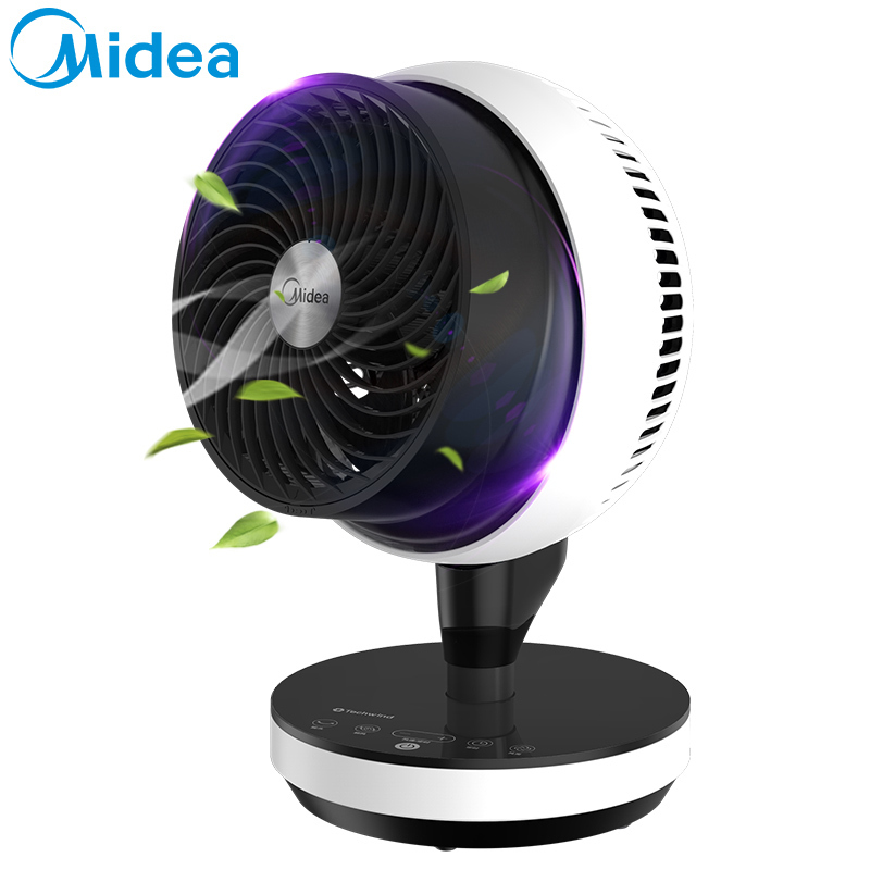 美的mideagdc18fr电风扇空气循环扇台式涡轮家用落地扇办公台式扇摇头