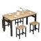 铭思 达餐桌一桌四凳1.4米套