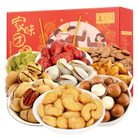 [姚生记]“家味团圆”坚果炒货大礼盒1393g 送礼优选9袋装