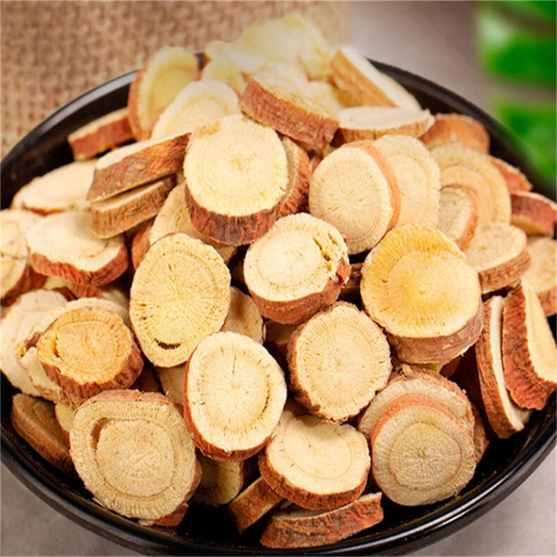 甘草250g内蒙甘草片光甘草香料红皮生甘草大片干姜汤原料甘草粉高清大图