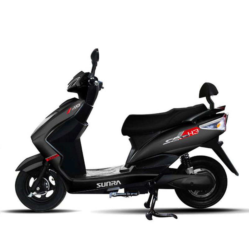 新日(Sunra)电动车 电动摩托车 H3 豪华城市运动款踏板车 成人60V电瓶车