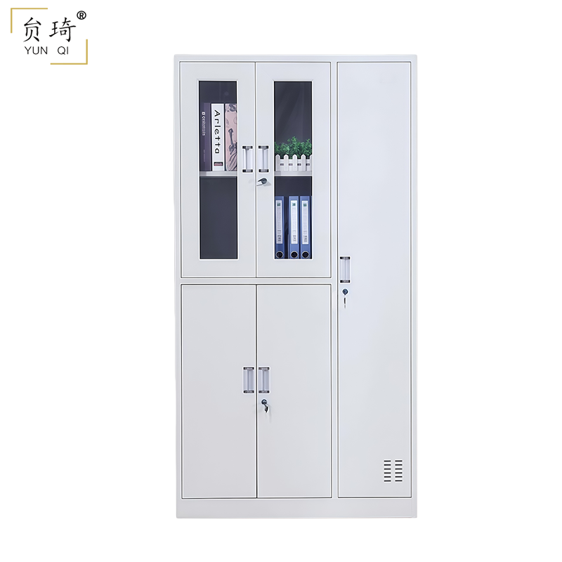 钢制员工更衣柜宿舍储物柜带锁高清大图