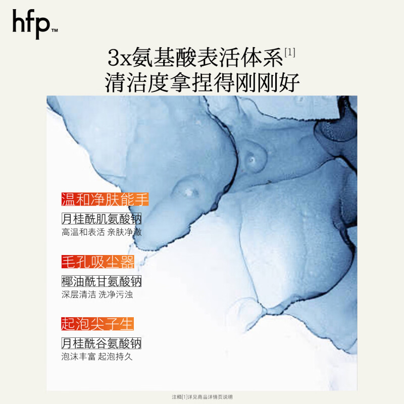 HomeFacialPro HFP 氨基酸平衡净润洁面乳120g 2.0高清大图