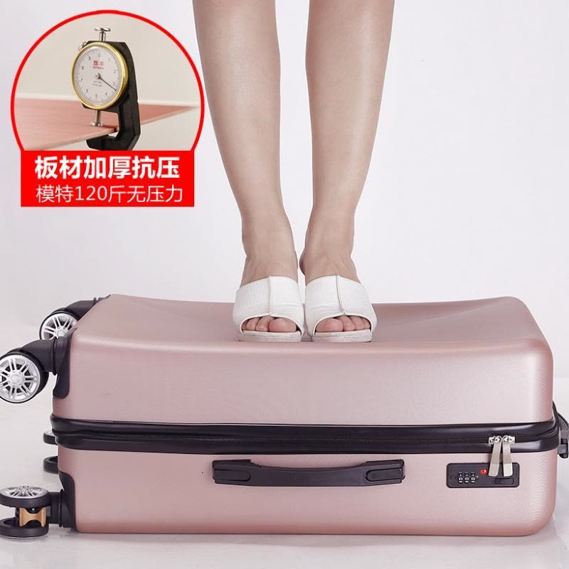 韩版卡通个性行李箱ins红少女学生拉杆旅行箱子小清新儿童可爱图片